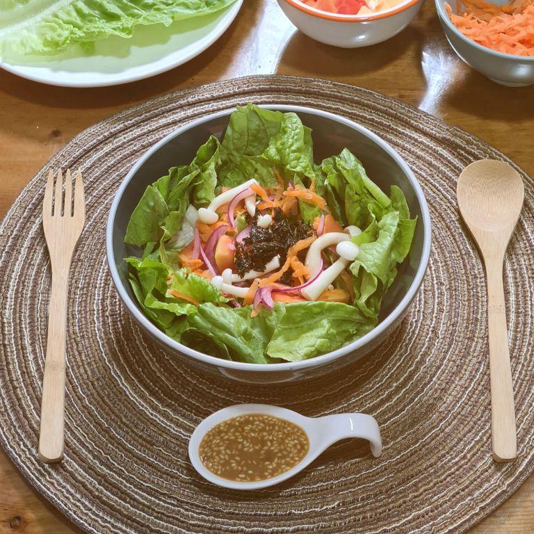 Ginger Miso Gut Healthy Salad