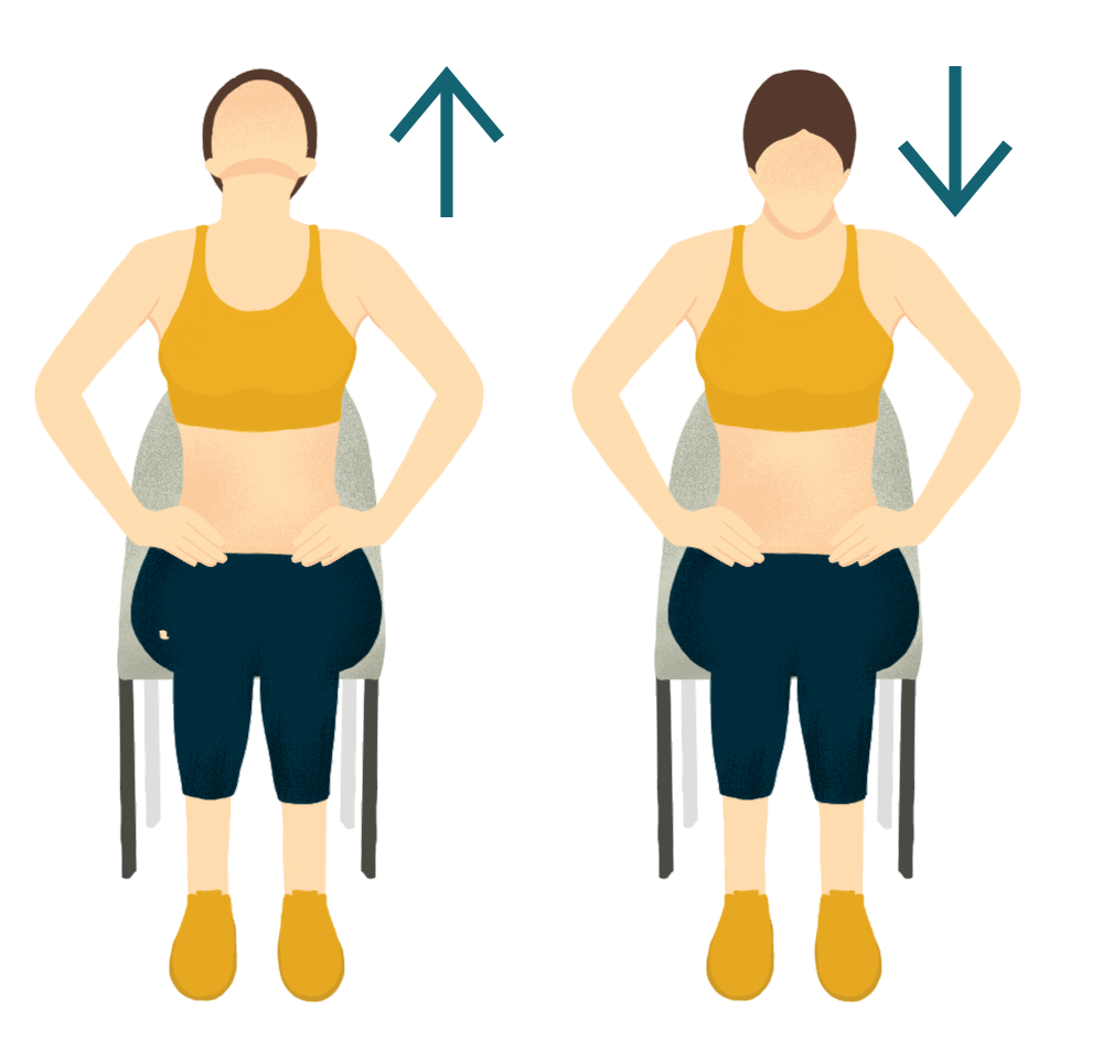 Step on chair exercise discount