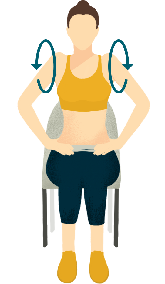 Quick Desk Chair Exercises Part 1 GoWell Workouts