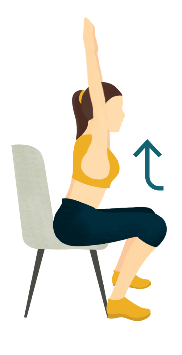 Quick Desk Chair Exercises Part 1 GoWell Workouts