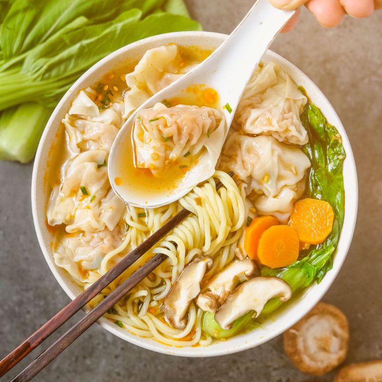 Recipe: Wonton Noodle Soup