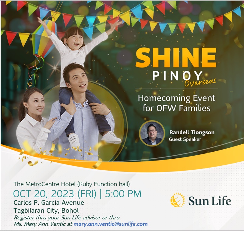 Shine Pinoy Homecoming Bohol art card