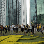 Sun Life Foundation team with volunteers and partners