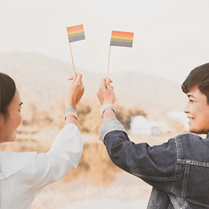 Aiming with pride for a brighter future