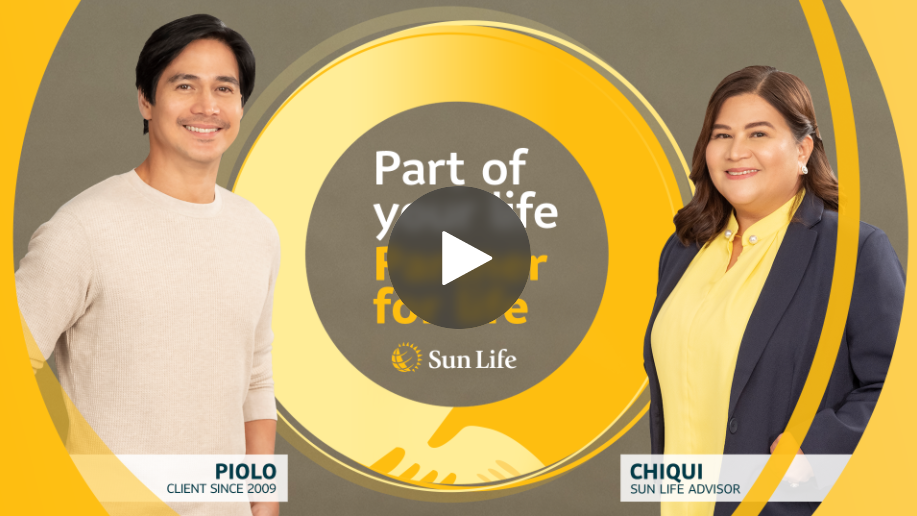 As a Partner for Life, Financial advisor Chiqui supported her brother and Sun Life celebrity ambassador Piolo Pascual for a new chapter in his life.