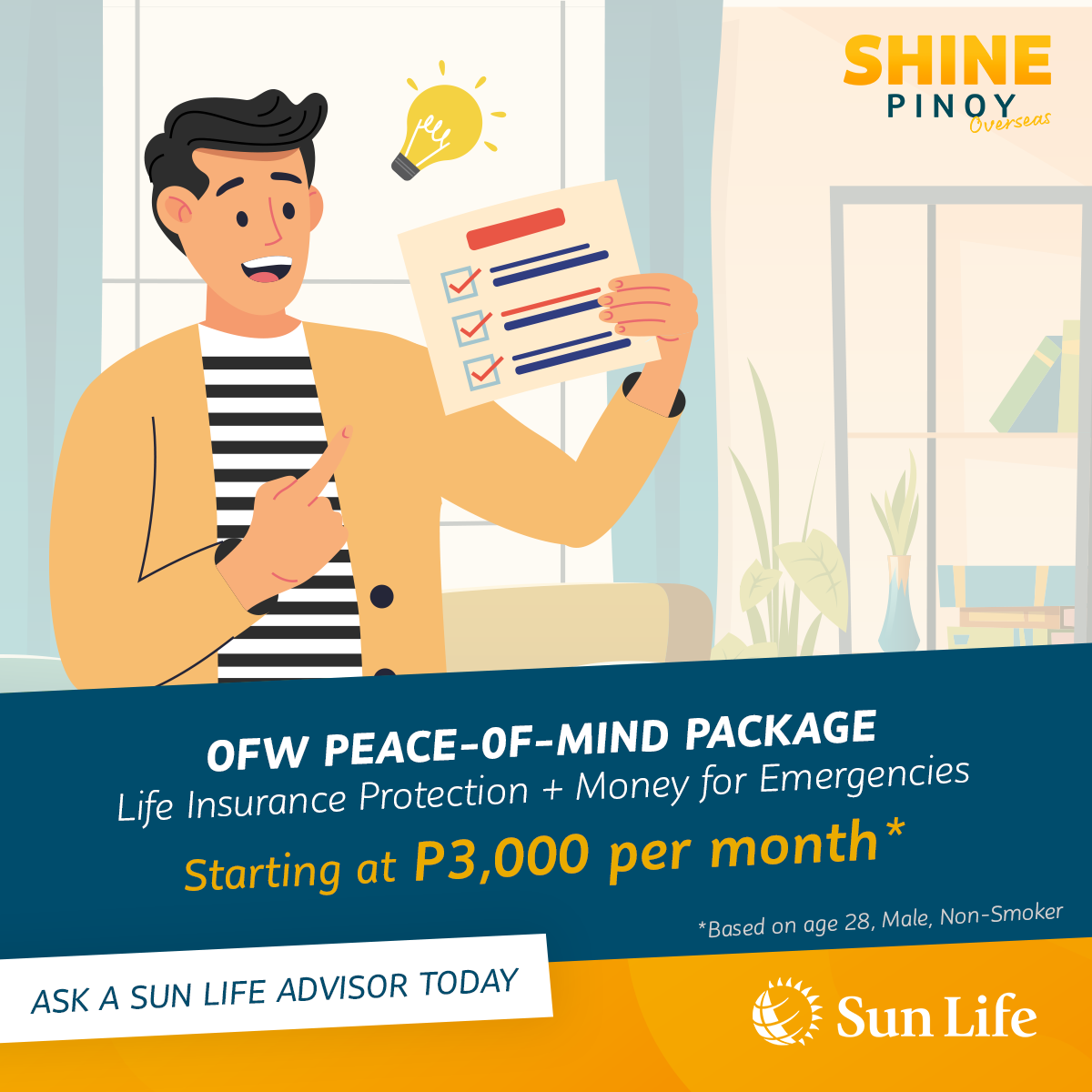 OFW Peace of Mind Package | Shine Pinoy Insurance for OFW